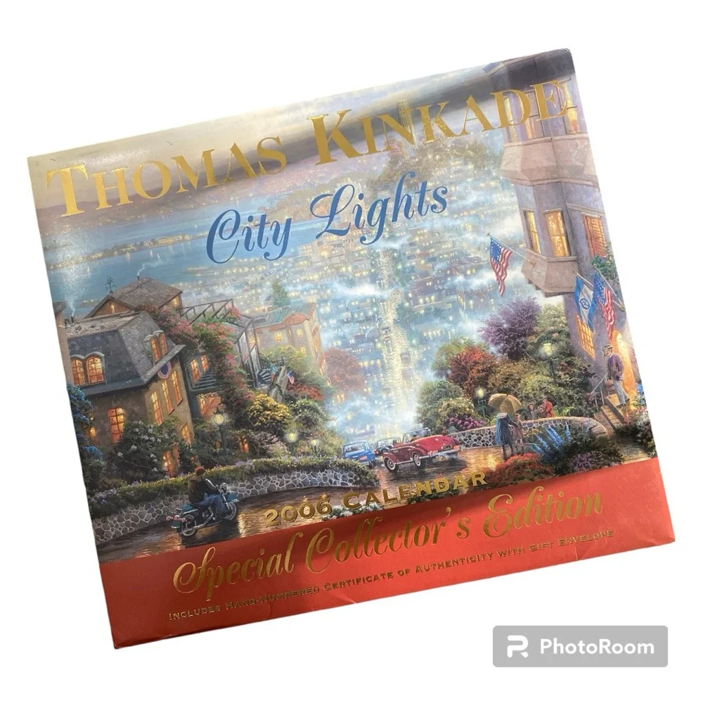 Thomas Kinkade City Lights 2006 Special Collectors Edition Calendar